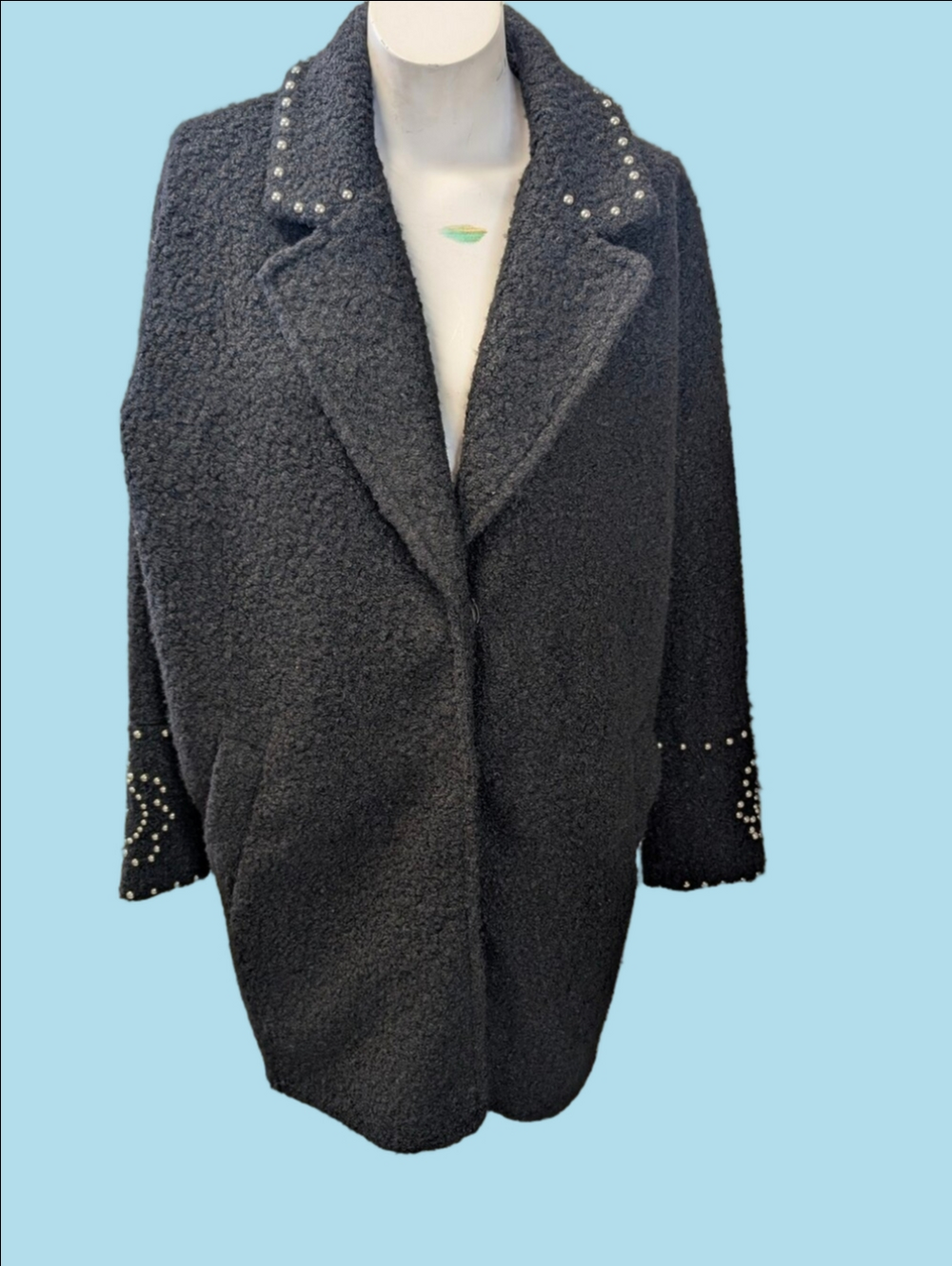 Coat Western Style Dress Coat Stud-Trim Wool Miranda Lambert Collection